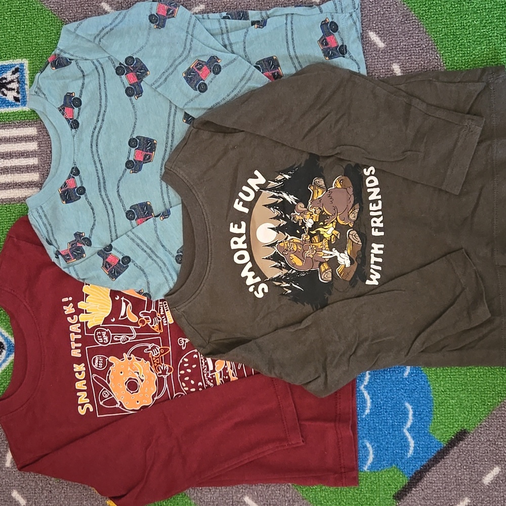 3 Toddler Long Sleeve Tees